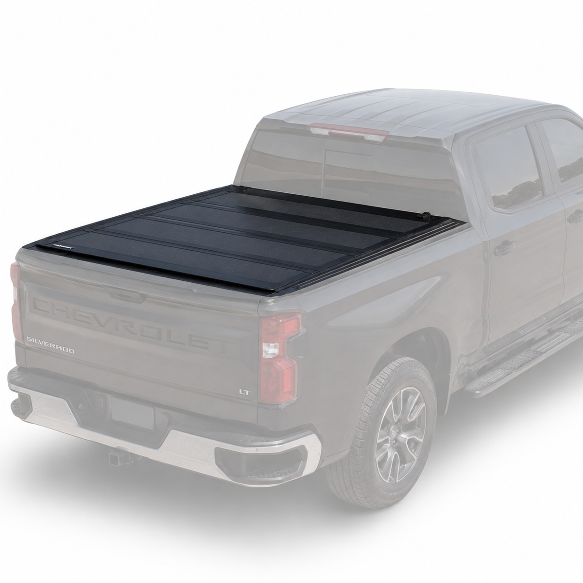 Truxarmor QuadAxis Pro Series Quad-Fold Flip Up Tonneau Cover for 2019-2025 Chevy Silverado 1500 - 5'10" Bed
