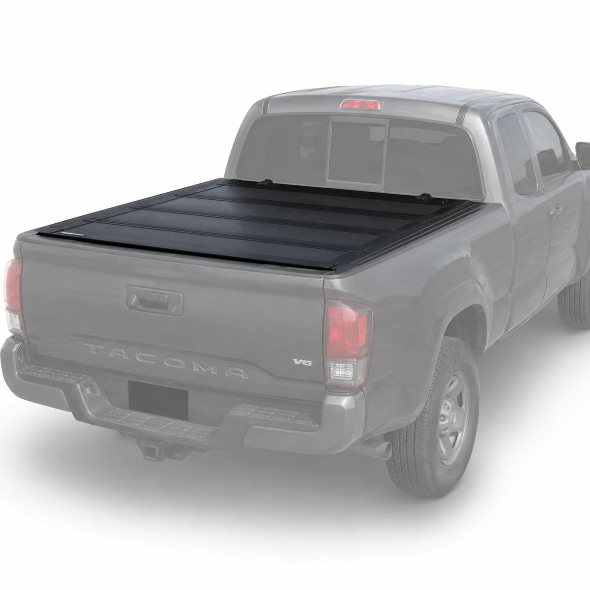 Truxarmor QuadAxis Pro Series Quad-Fold Flip Up Tonneau Cover for 2016-2023 Toyota Tacoma - 6' Bed