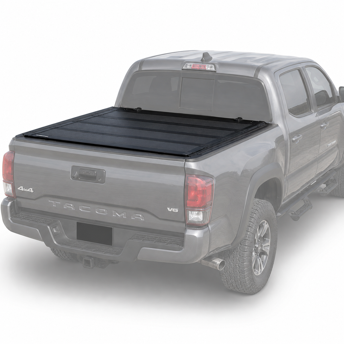 Truxarmor QuadAxis Pro Series Quad-Fold Flip Up Tonneau Cover for 2016-2023 Toyota Tacoma - 5' Bed