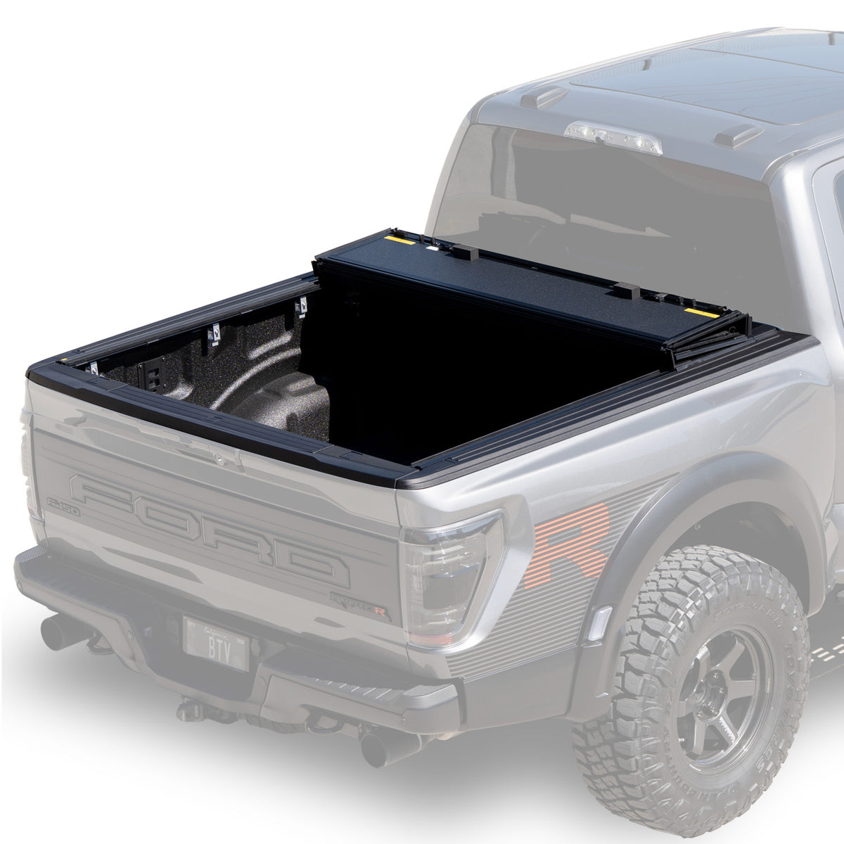 Truxarmor QuadAxis Pro Series Quad-Fold Flip Up Tonneau Cover for 2024-2025 Toyota Tacoma  - 5' Bed