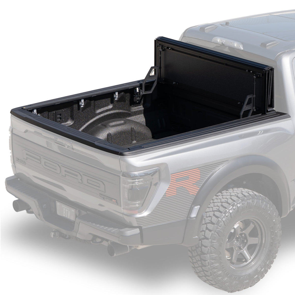 Truxarmor QuadAxis Pro Series Quad-Fold Flip Up Tonneau Cover for 2024-2025 Toyota Tacoma  - 6' Bed