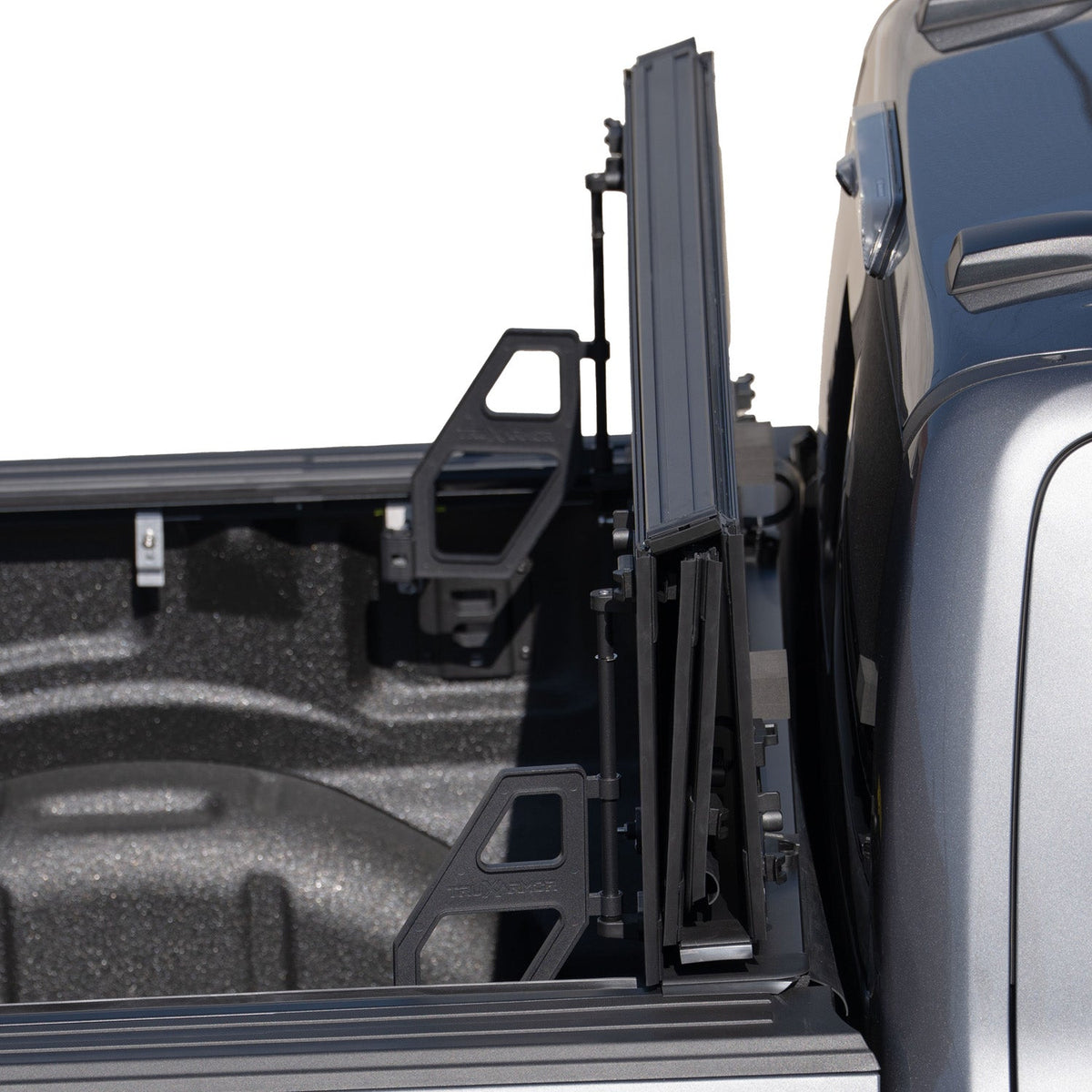 Truxarmor QuadAxis Pro Series Quad-Fold Flip Up Tonneau Cover for 2009-2018 Ram 1500  - 5'7" Bed