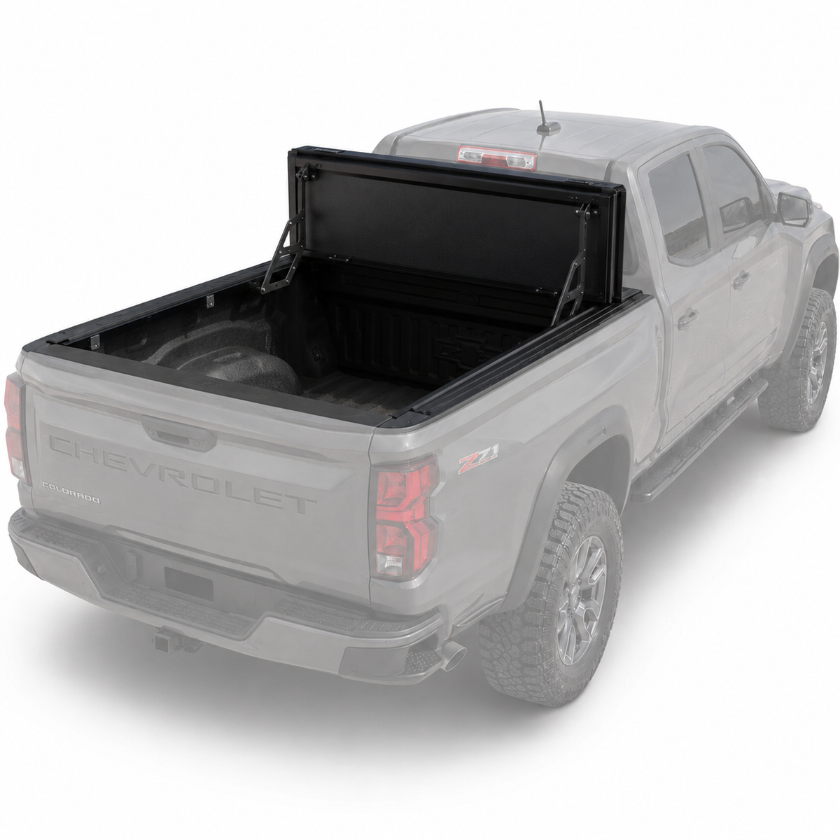 Truxarmor QuadAxis Pro Series Quad-Fold Flip Up Tonneau Cover for 2015-2025 Chevy Colorado  - 6' Bed