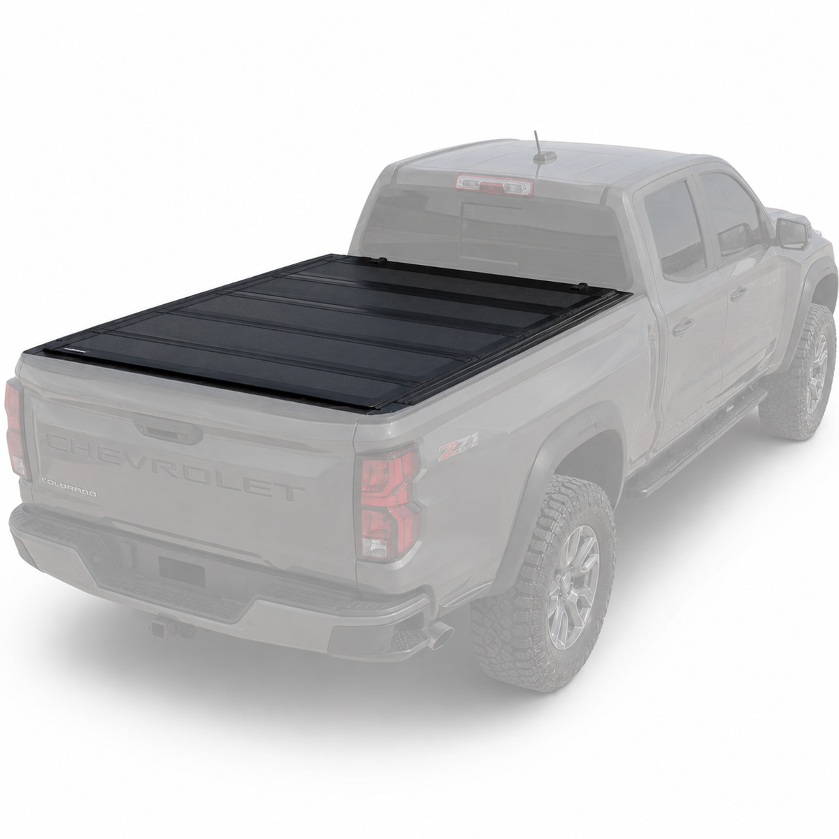 Truxarmor QuadAxis Pro Series Quad-Fold Flip Up Tonneau Cover for 2015-2025 GMC Canyon  - 6' Bed