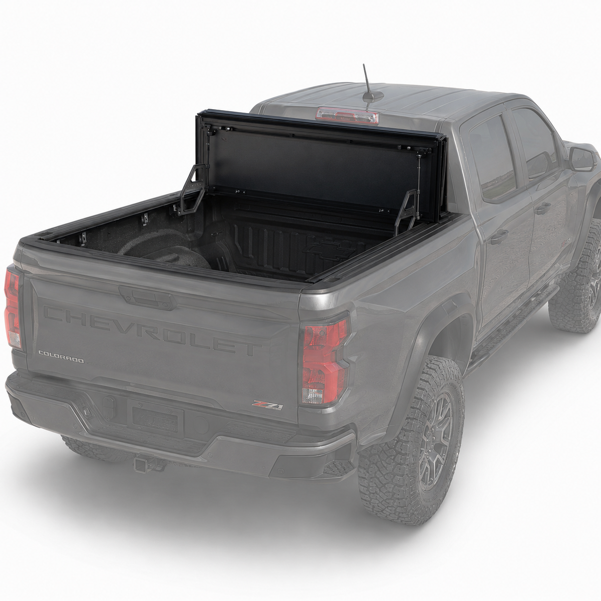 Truxarmor QuadAxis Pro Series Quad-Fold Flip Up Tonneau Cover for 2015-2025 Chevy Colorado  - 5' Bed