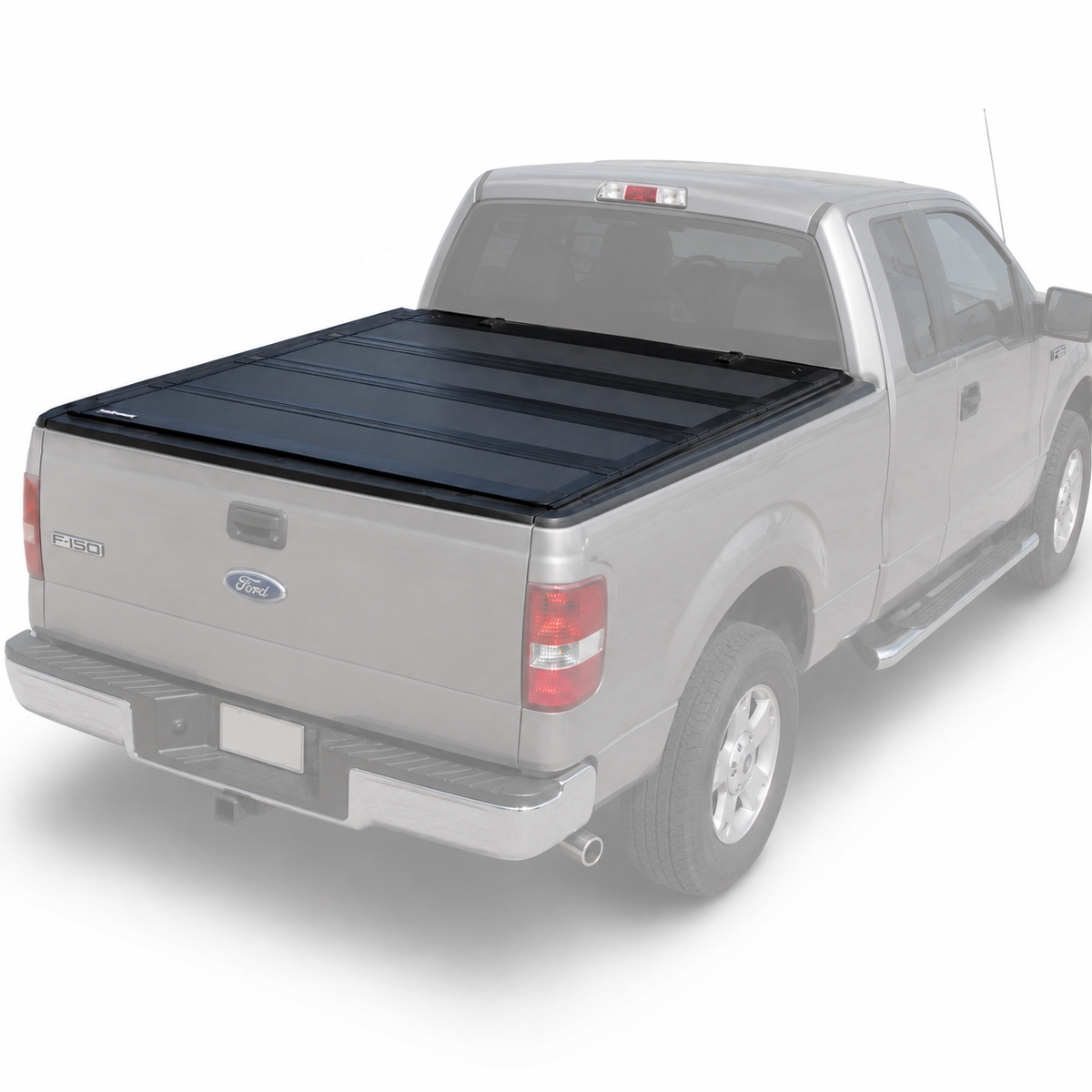 Truxarmor QuadAxis Pro Series Quad-Fold Flip Up Tonneau Cover for 2004-2014 Ford F-150  - 6'7" Bed