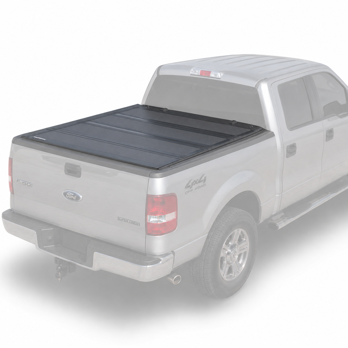 Truxarmor QuadAxis Pro Series Quad-Fold Flip Up Tonneau Cover for 2004-2014 Ford F-150  - 5'7" Bed
