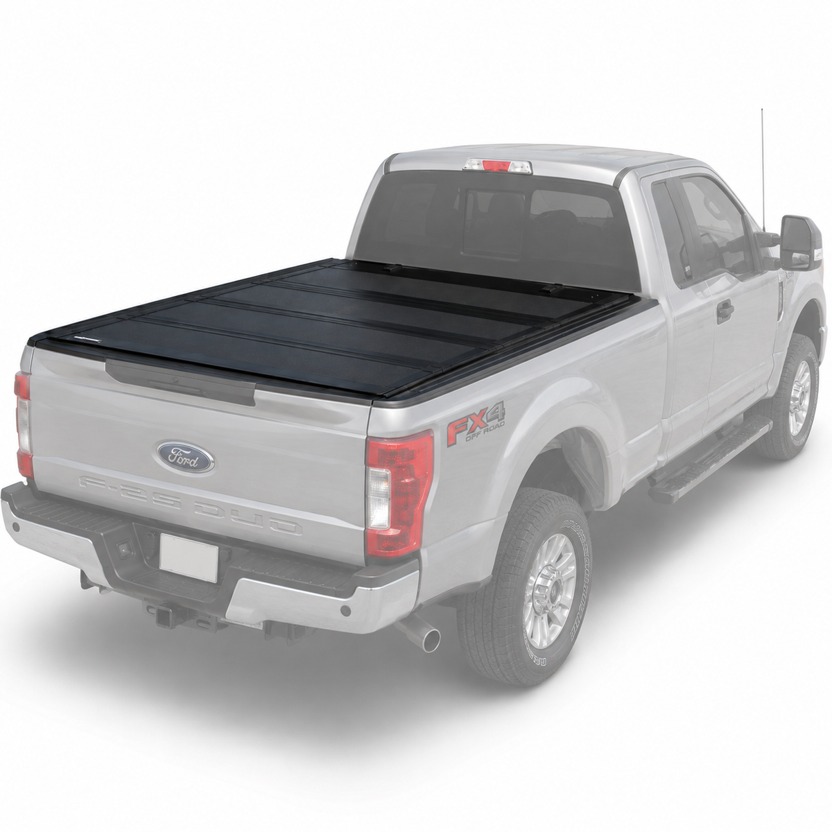 Truxarmor QuadAxis Pro Series Quad-Fold Flip Up Tonneau Cover for 2017-2025 Ford F-250  - 6'10" Bed