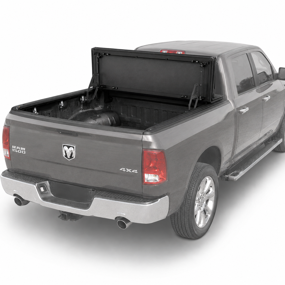 Truxarmor QuadAxis Pro Series Quad-Fold Flip Up Tonneau Cover for 2009-2018 Ram 2500  - 6'4" Bed