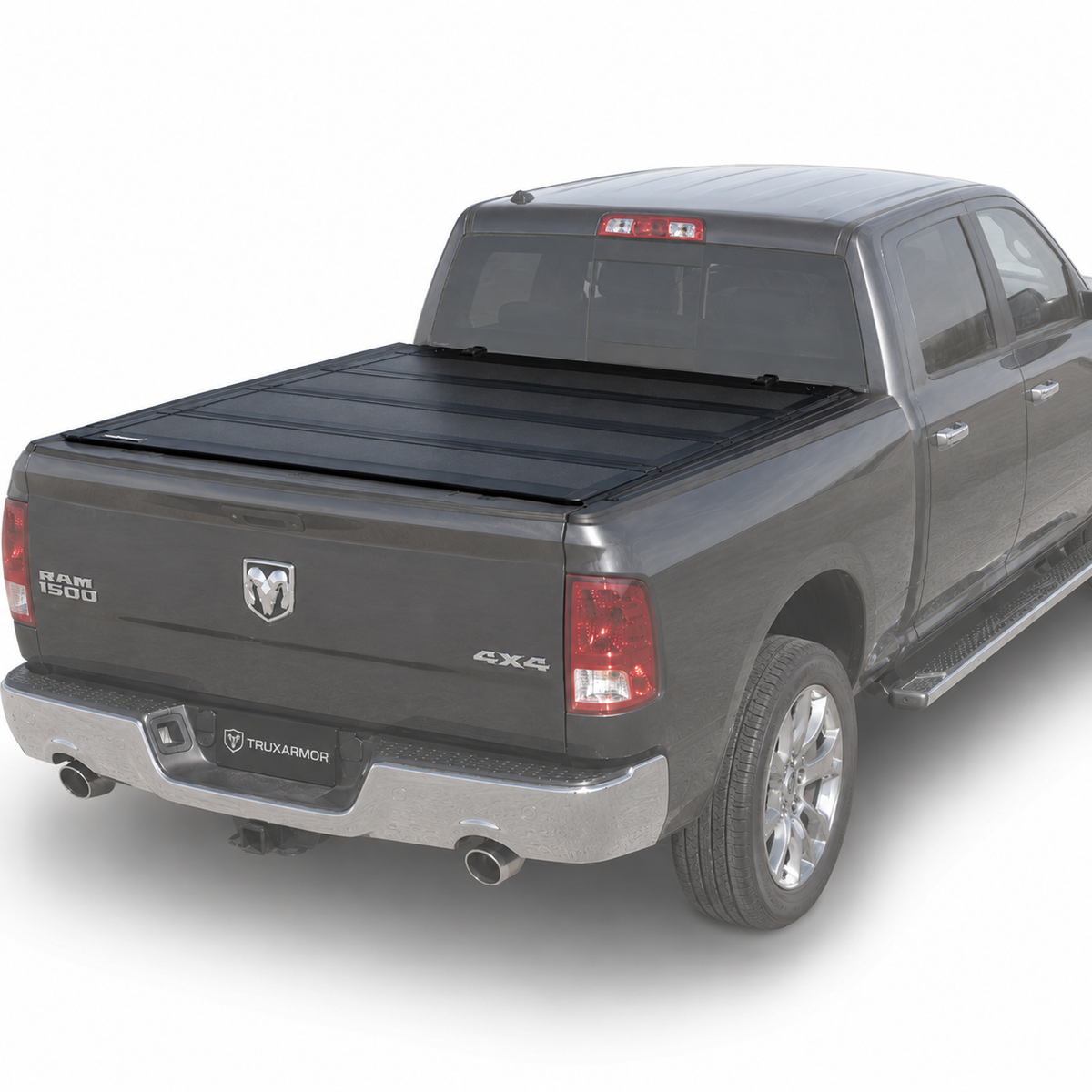 Truxarmor QuadAxis Pro Series Quad-Fold Flip Up Tonneau Cover for 2009-2018 Ram 2500  - 6'4" Bed