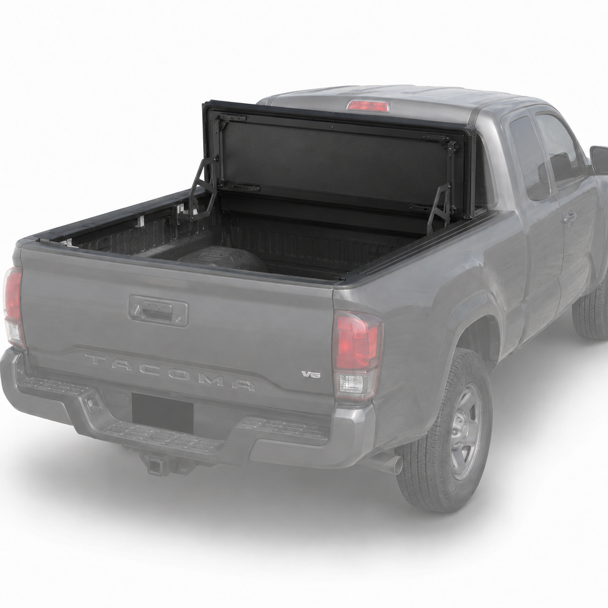 Truxarmor QuadAxis Pro Series Quad-Fold Flip Up Tonneau Cover for 2016-2023 Toyota Tacoma  - 6' Bed