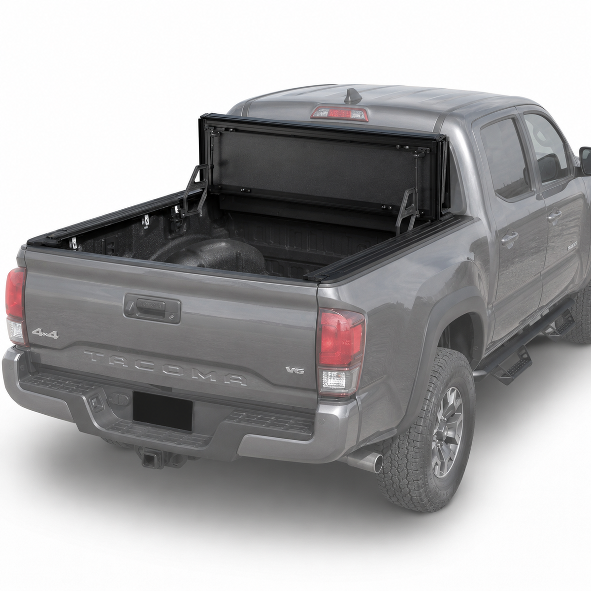 Truxarmor QuadAxis Pro Series Quad-Fold Flip Up Tonneau Cover for 2016-2023 Toyota Tacoma  - 5' Bed