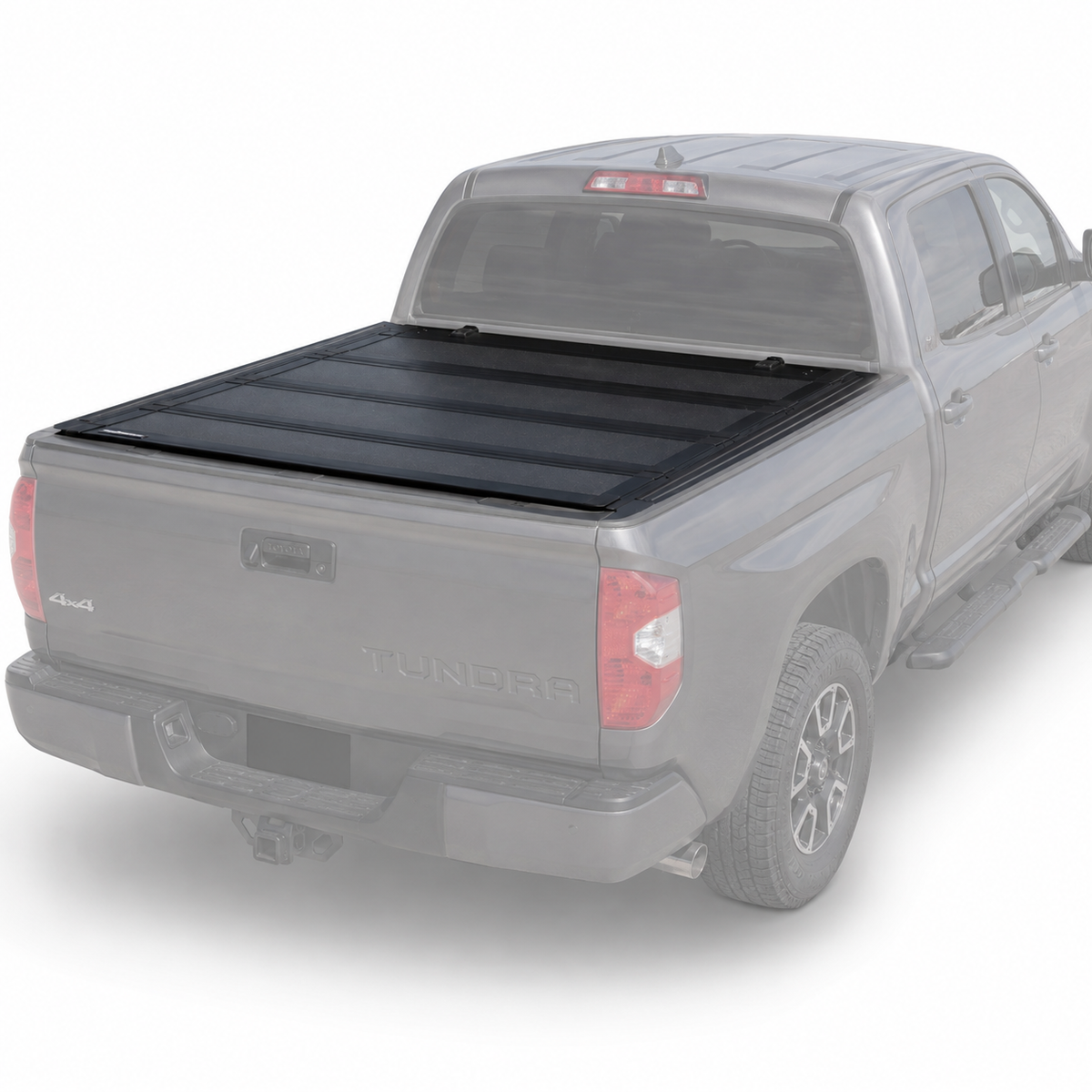Truxarmor QuadAxis Pro Series Quad-Fold Flip Up Tonneau Cover for 2007-2021 Toyota Tundra  - 5'7" Bed